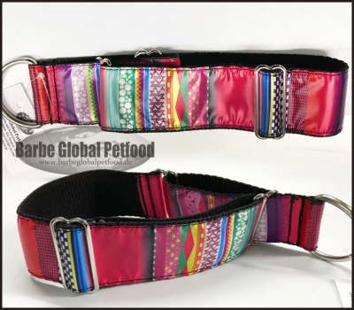 Zughalsband Nylon bunt 33-53cm